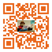 QR made with QR Code Monkey that includes a graphic in the center